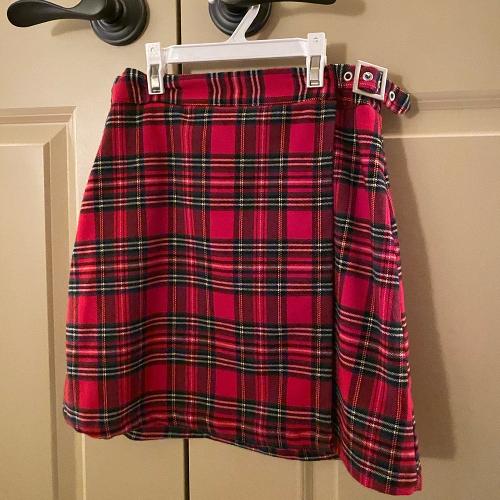 Brandy Melville/John Galt plaid mini skirt